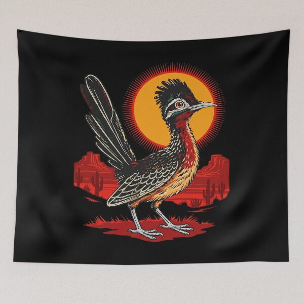 Item preview, Greater Roadrunner - Southwest Desert - Sunset designed and sold by onlytiggokk.