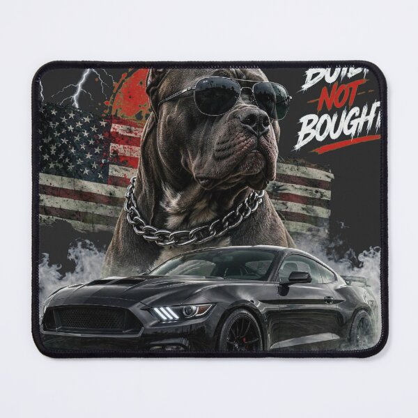Item preview, Built Not Bought Mustang American Bully Dog designed and sold by blacksaga.