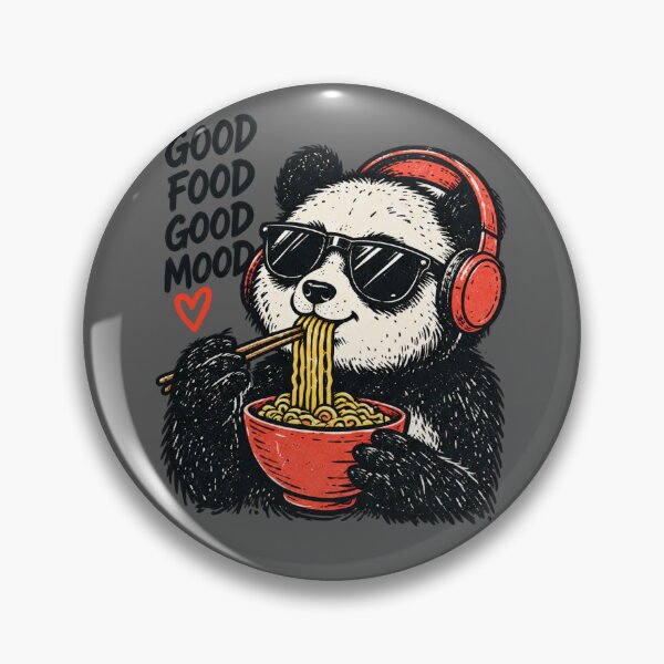 Item preview, Good Food Good Mood Panda designed and sold by Houldi.