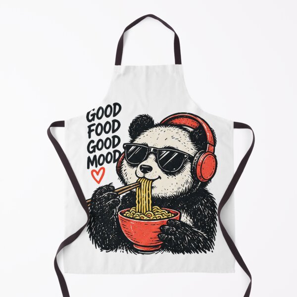 Item preview, Good Food Good Mood Panda designed and sold by Houldi.