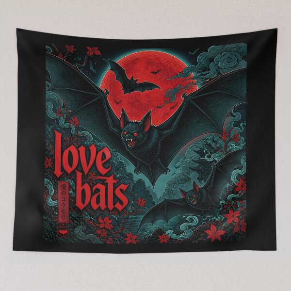 Item preview, Love Bats designed and sold by Shelley Loewnau-Jones Studio.