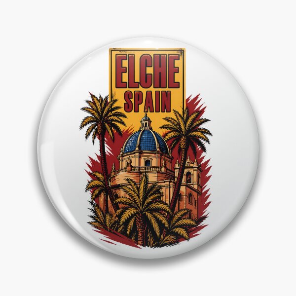 Item preview, Elche Spain Vintage Travel Tourism designed and sold by TravelersGems.