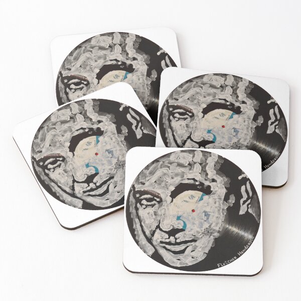 Item preview, Fletcher Henderson Architect of Big Band Swing Pianist & Arranger Portrait Painted on Vinyl Record Wall Art – Facevinyl #34 designed and sold by Yurii Yermolenko.