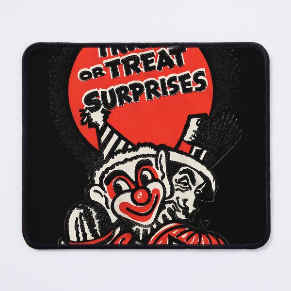 Item preview, Vintage Clown Skeleton Trick or Treat Surprises designed and sold by ZEtexaxe.
