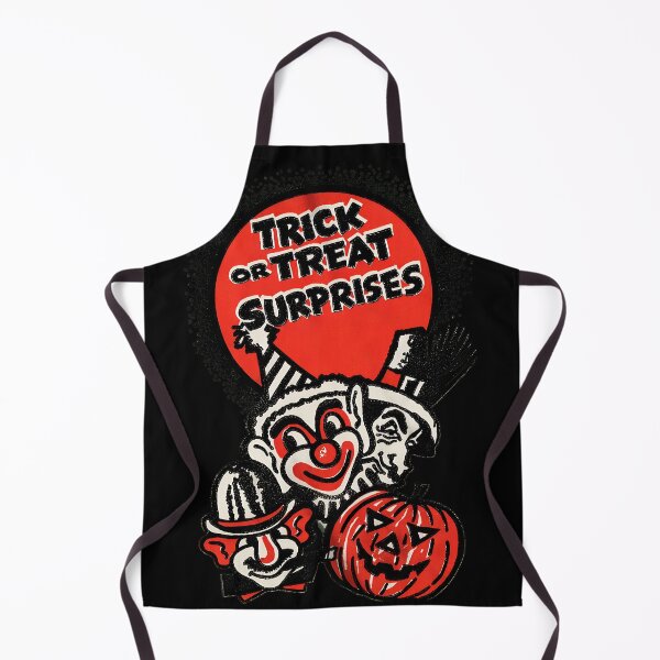 Item preview, Vintage Clown Skeleton Trick or Treat Surprises designed and sold by ZEtexaxe.