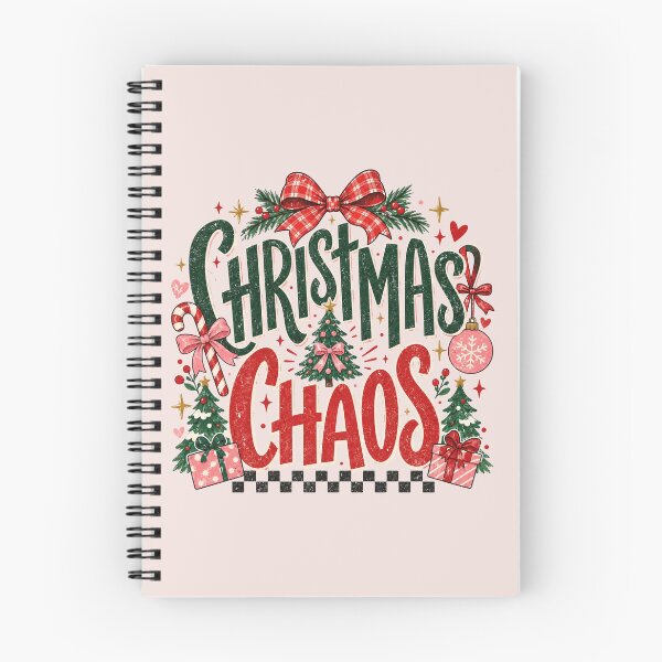 Item preview, Christmas Chaos Joy, Cheetah Camouflage Christmas, Funny Grungy Holiday Quote, Striped Distressed Style, Trendy Retro Xmas Gift designed and sold by Quiajia.
