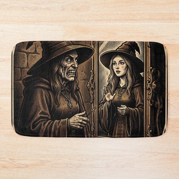 Item preview, Witches and the reflection in the mirror designed and sold by MagelliShop.
