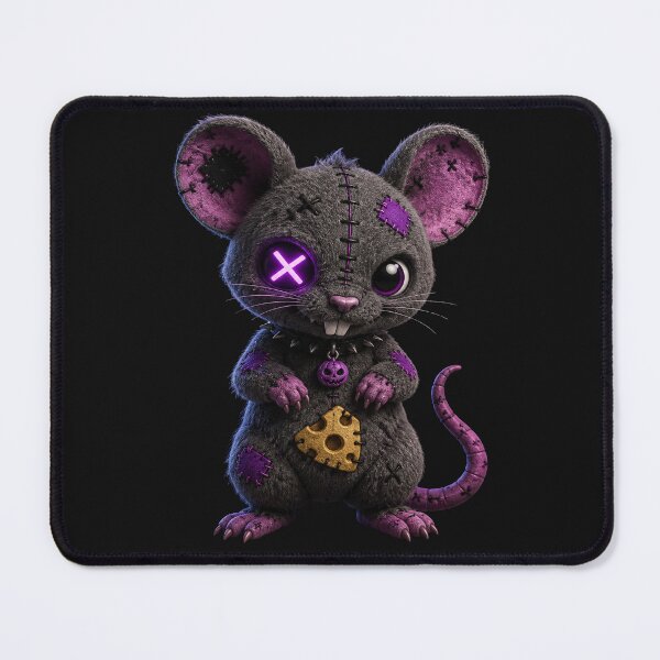 Item preview, Ratty - The Creepy Cute Cheese Thief designed and sold by TitiaDesign.