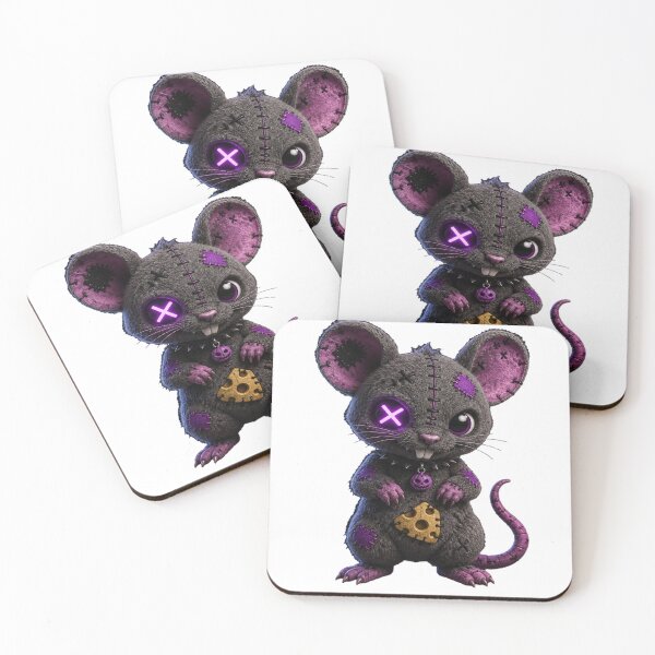 Item preview, Ratty - The Creepy Cute Cheese Thief designed and sold by TitiaDesign.