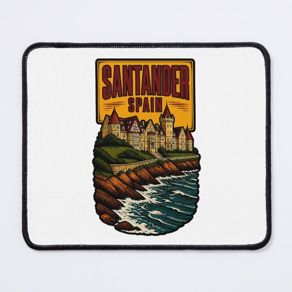 Item preview, Santander Spain Vintage Travel Tourism designed and sold by TravelersGems.