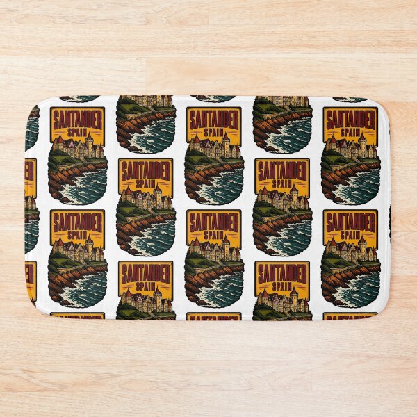 Item preview, Santander Spain Vintage Travel Tourism designed and sold by TravelersGems.
