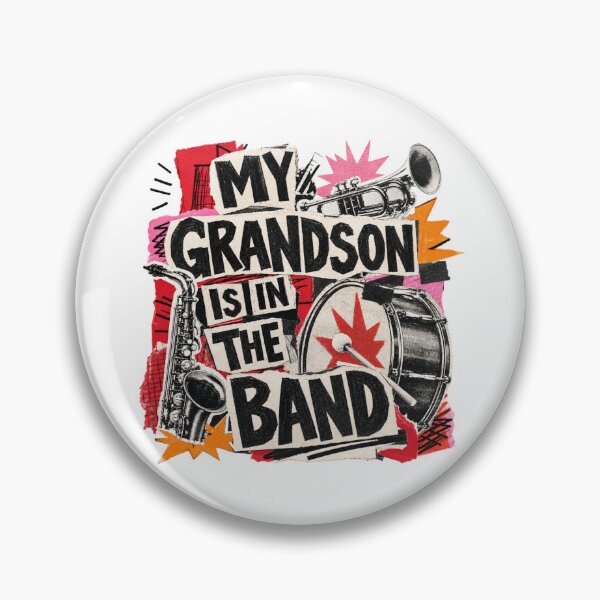 Item preview, My Grandson Is In The Band designed and sold by SpEnMa-Holidays.