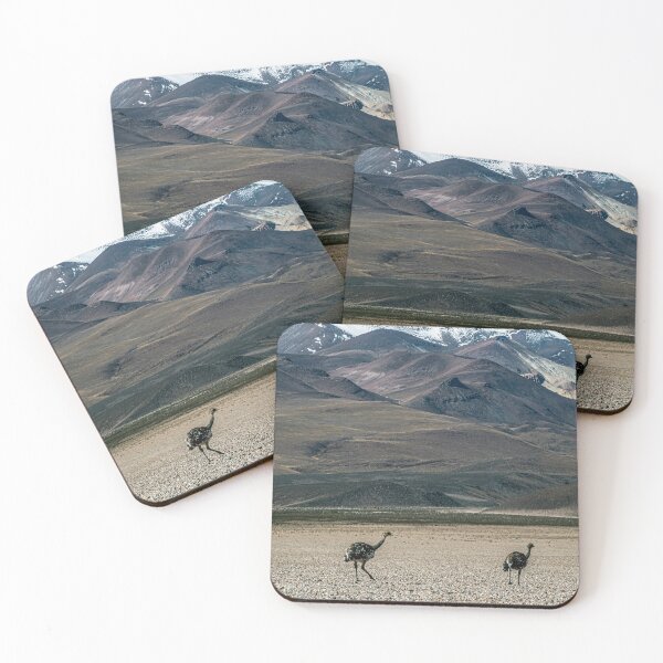 Item preview, Suri Andean volcano Quewar snowy Puna Salta designed and sold by Keltoi-art.