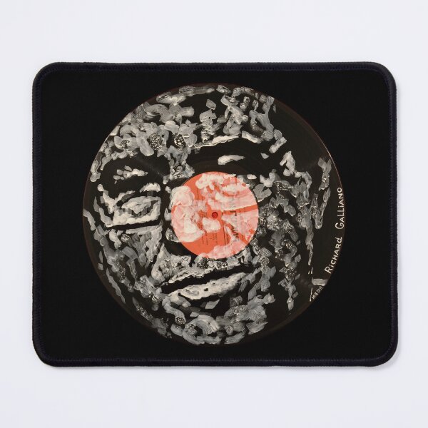 Item preview, Richard Galliano Master Accordion Virtuoso & New Musette Pioneer Portrait Painted on Vinyl Record Wall Art – Facevinyl #13 designed and sold by Yurii Yermolenko.