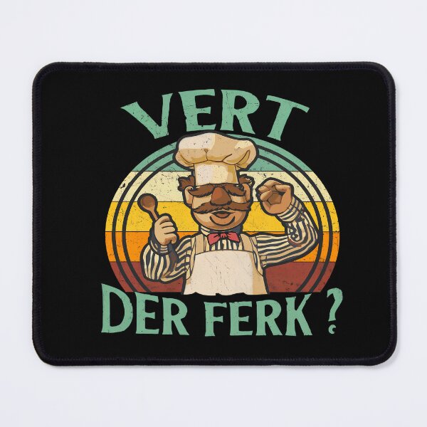 Item preview, Vert Der Ferk Swedish Chef Retro Sunset   designed and sold by PimotaRaku.