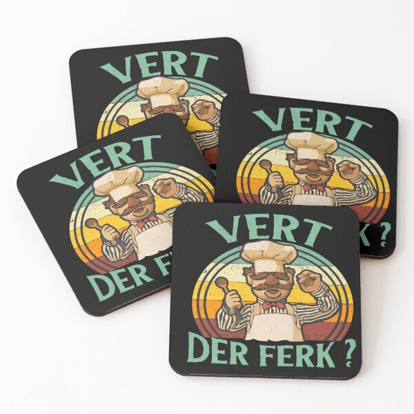 Item preview, Vert Der Ferk Swedish Chef Retro Sunset   designed and sold by PimotaRaku.