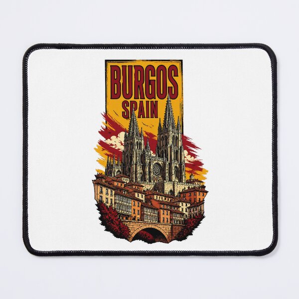Item preview, Burgos Spain Vintage Travel Tourism designed and sold by TravelersGems.