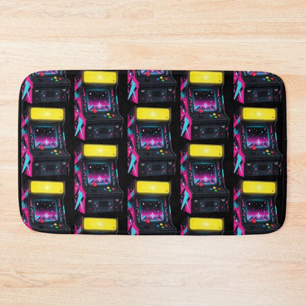 Item preview, Retro Arcade Cabinet Neon Illustration designed and sold by The Mellonaire.