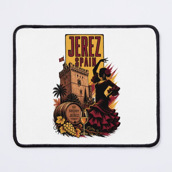 Item preview, Jerez Spain Vintage Travel Tourism designed and sold by TravelersGems.