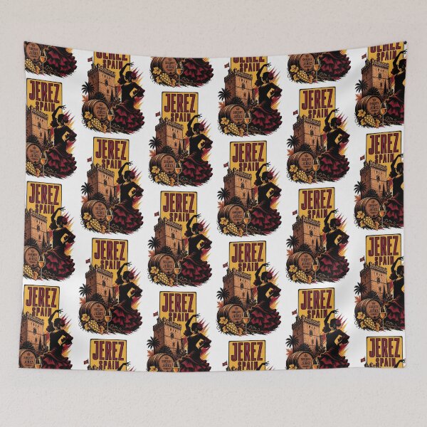 Item preview, Jerez Spain Vintage Travel Tourism designed and sold by TravelersGems.