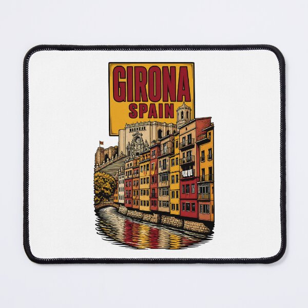 Item preview, Girona Spain Vintage Travel Tourism designed and sold by TravelersGems.