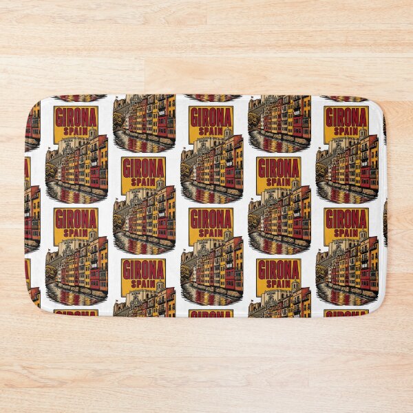 Item preview, Girona Spain Vintage Travel Tourism designed and sold by TravelersGems.