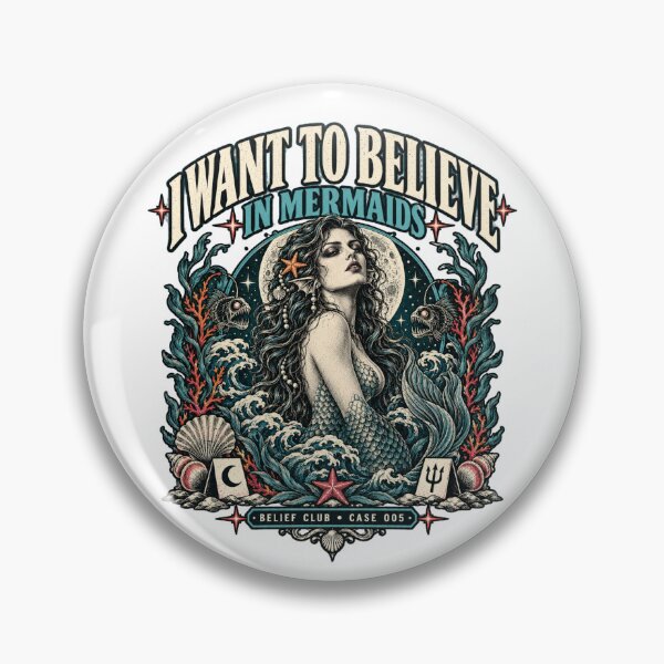 Item preview, I Want to Believe in Mermaids designed and sold by InkInspiratons.