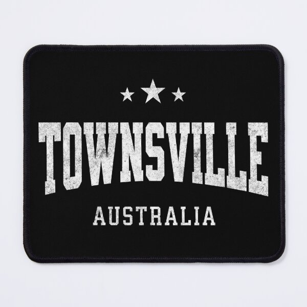 Item preview, Townsville Australia Vintage Varsity Distressed Retro College Travel Design designed and sold by NiceTeeClub.