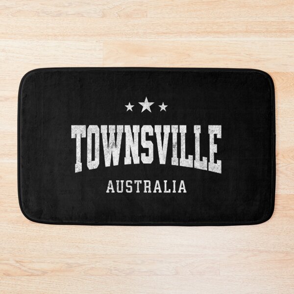 Item preview, Townsville Australia Vintage Varsity Distressed Retro College Travel Design designed and sold by NiceTeeClub.