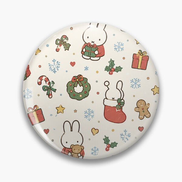 Item preview, Cute Bunny Christmas Holiday Seamless Pattern designed and sold by Cozy Moss Studio.