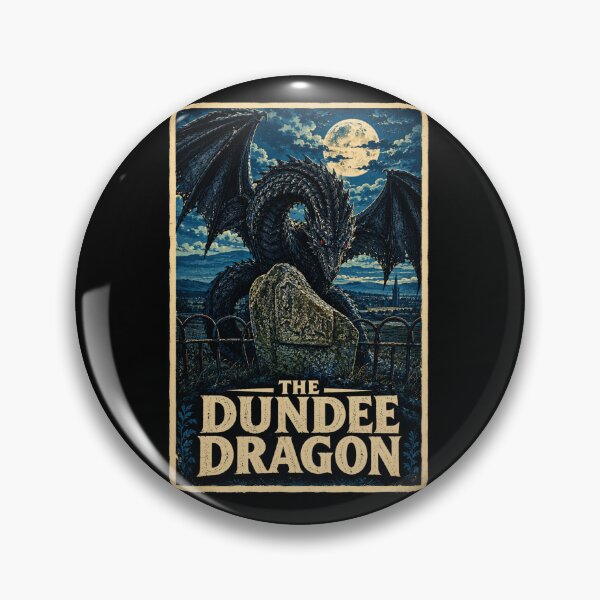 Item preview, Dundee Dragon – Scottish Cryptid & Folklore T-Shirt designed and sold by redsharkuk.