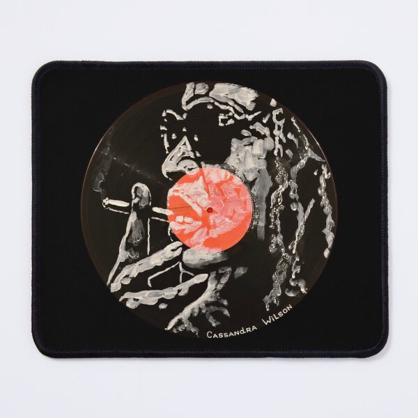 Item preview, Cassandra Wilson Iconic Vocal Virtuoso & Modern Jazz Innovator Portrait Painted on Vinyl Record Wall Art – Facevinyl #19 designed and sold by Yurii Yermolenko.