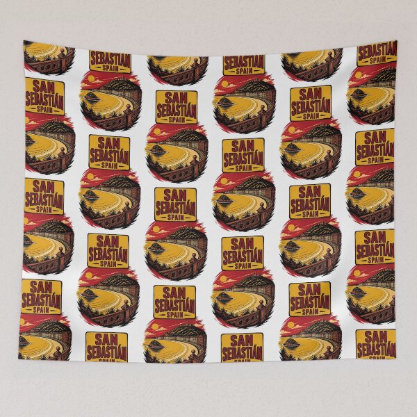 Item preview, San Sebastian Spain Vintage Travel Tourism designed and sold by TravelersGems.
