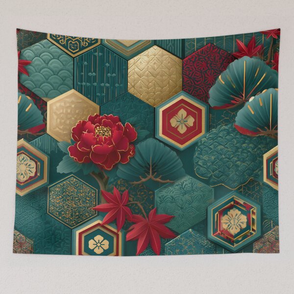 Item preview, Japanese Kimono Art designed and sold by ZIPANG-JAPAN.