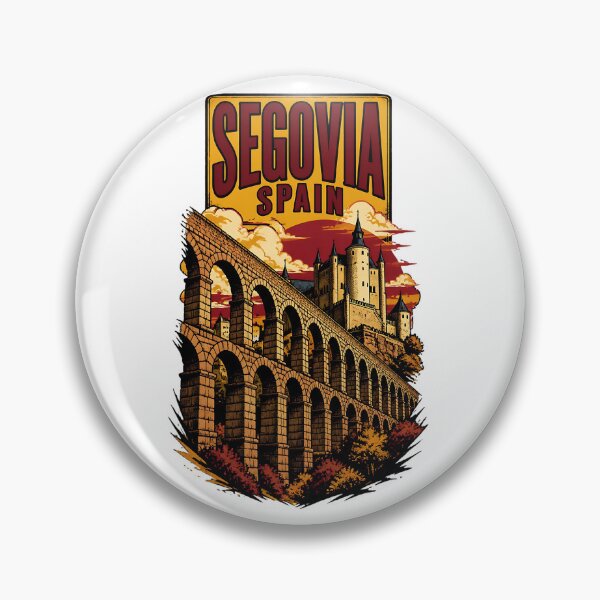 Item preview, Segovia Spain Vintage Travel Tourism designed and sold by TravelersGems.