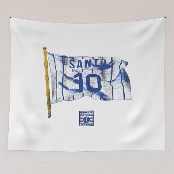 Aperçu de l'œuvre Ron Santo - Cubs de Chicago - Temple de la renommée du baseball créée et vendue par onlytiggokk.