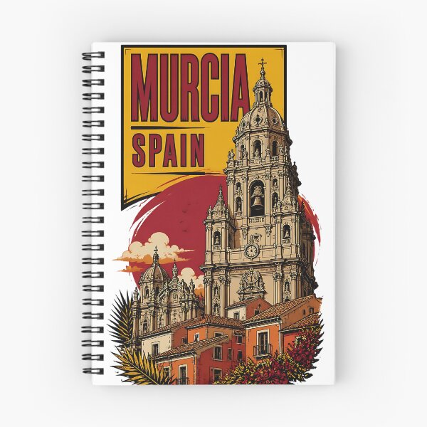 Item preview, Murcia Spain Vintage Travel Tourism designed and sold by TravelersGems.