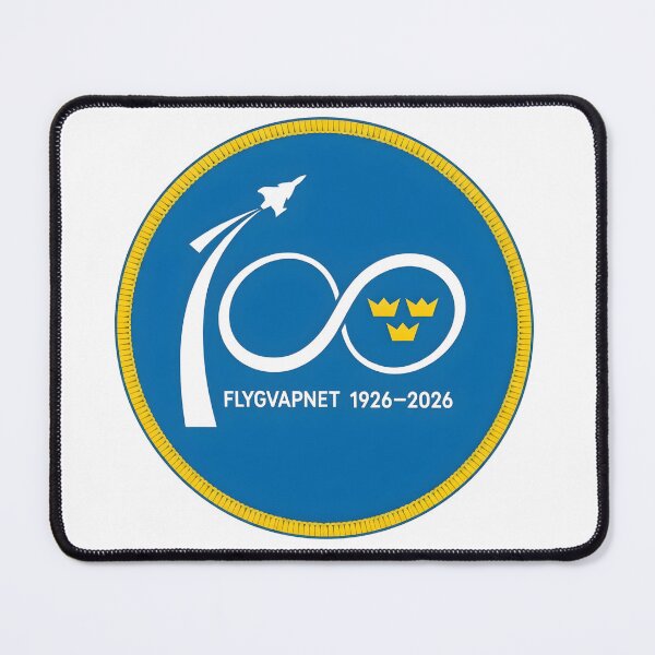 Item preview, Swedish Air Force Flygvapnet 100 Years Centenary 1926-2026 Emblem designed and sold by CharlieDesings.