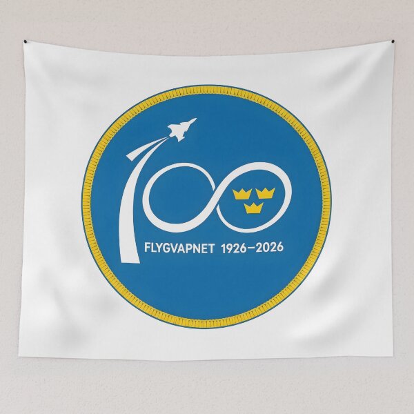 Item preview, Swedish Air Force Flygvapnet 100 Years Centenary 1926-2026 Emblem designed and sold by CharlieDesings.