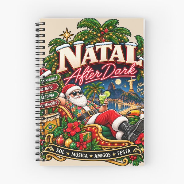 Item preview, Natal After Dark – Brazilian Christmas Night designed and sold by warlistop.
