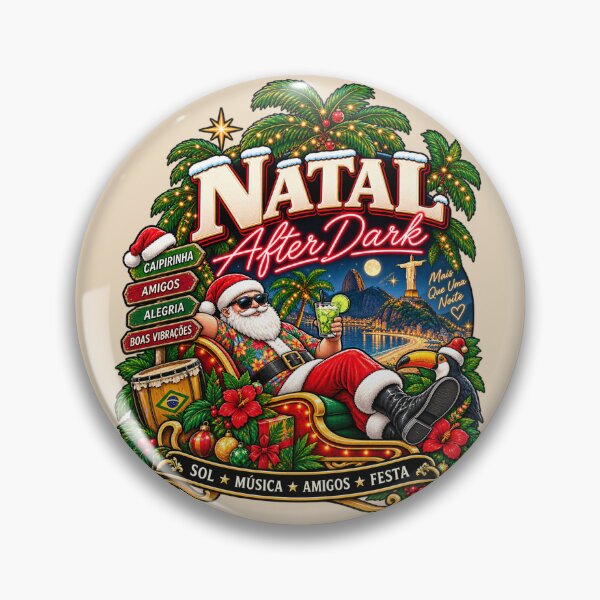 Item preview, Natal After Dark – Brazilian Christmas Night designed and sold by warlistop.