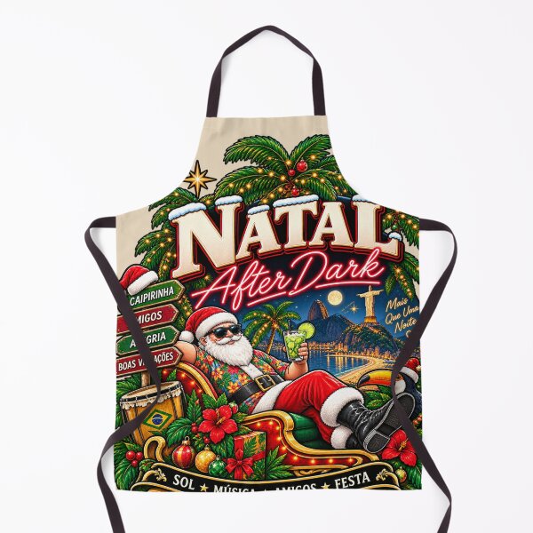 Item preview, Natal After Dark – Brazilian Christmas Night designed and sold by warlistop.
