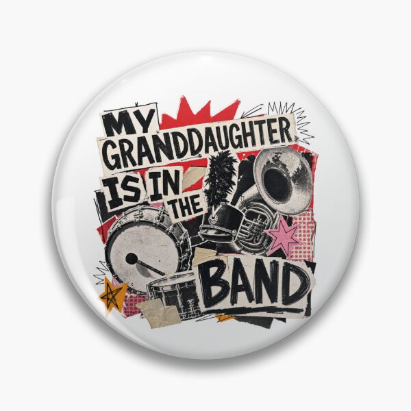 Item preview, My Granddaughter Is In The Band designed and sold by SpEnMa-Holidays.
