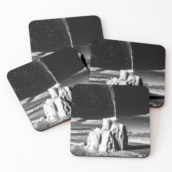 Item preview, Huaitiquina Geyser, black chili, white ice, eruption designed and sold by Keltoi-art.