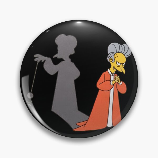 Item preview, Mr Burns Vampire Shadow The Simpsons Parody designed and sold by ZEtexaxe.