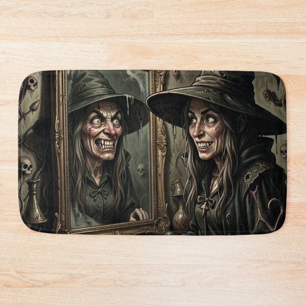 Item preview, Witches and the reflection in the mirror designed and sold by MagelliShop.