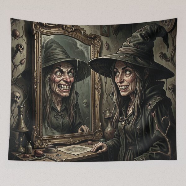 Item preview, Las brujas y el reflejo en el espejo designed and sold by MagelliShop.