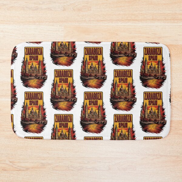 Item preview, Zaragoza Spain Vintage Travel Tourism designed and sold by TravelersGems.