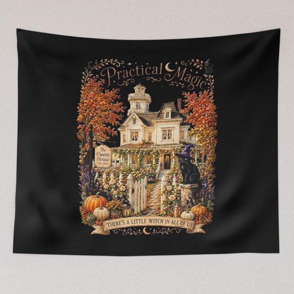 Item preview, Practical Magic - The Owens House - There's A Little Witch In All Of Us designed and sold by onlytiggokk.