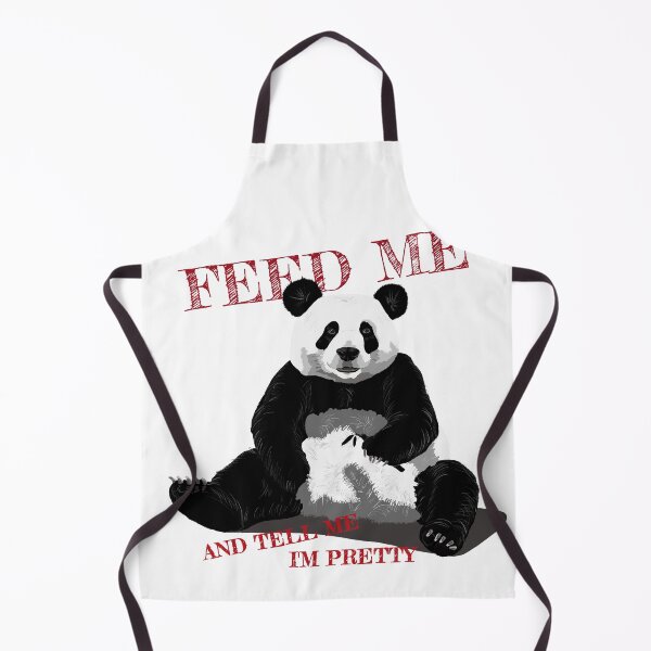 Item preview, Feed Me and Tell Me I'm Pretty – Funny Panda designed and sold by KajaLinden.